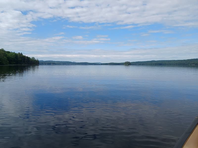 Cranberry Lake Day Use Area on eastern Fred Island