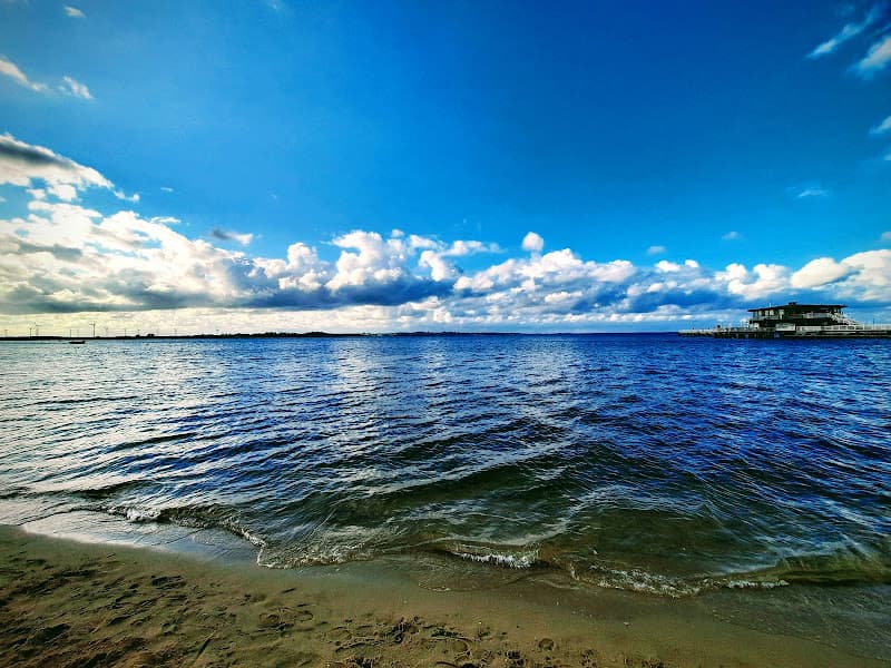 Zielona plaża