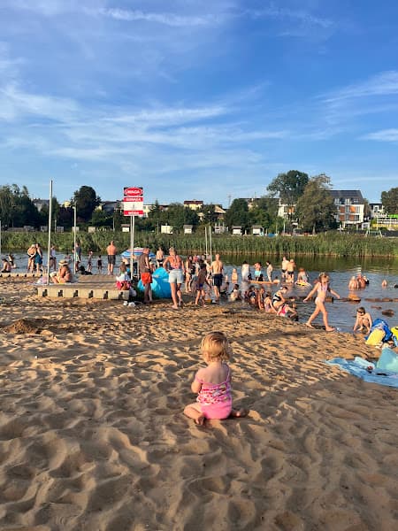 plaża w Uniejowie