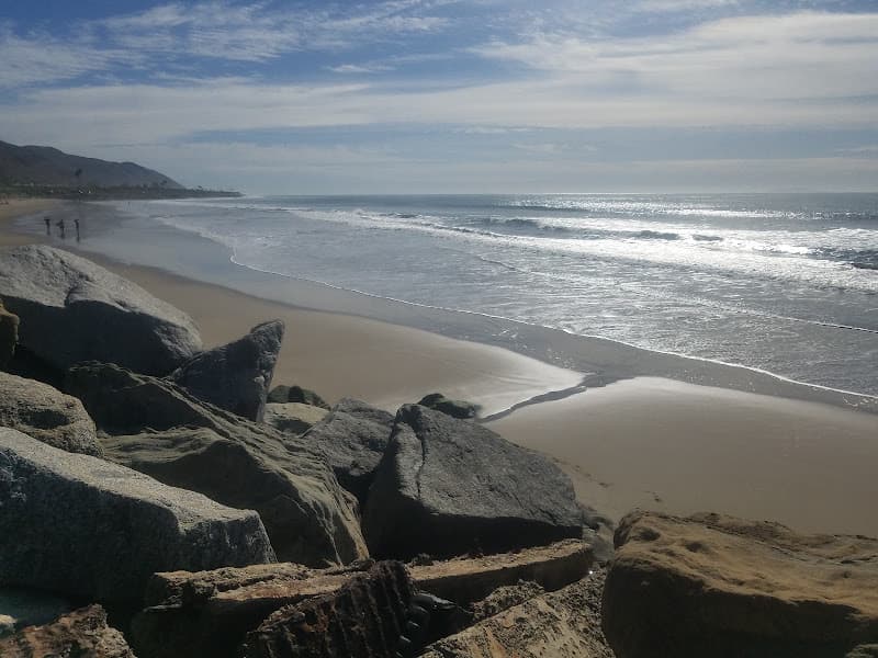 Oil Piers Beach