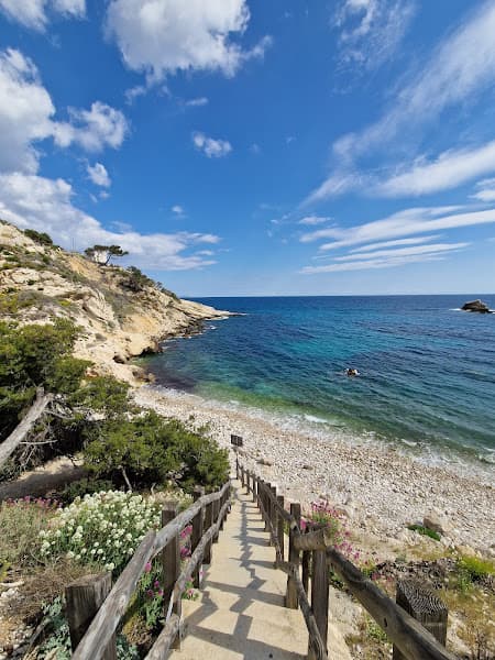 Plage de la calanque des Eaux Salées