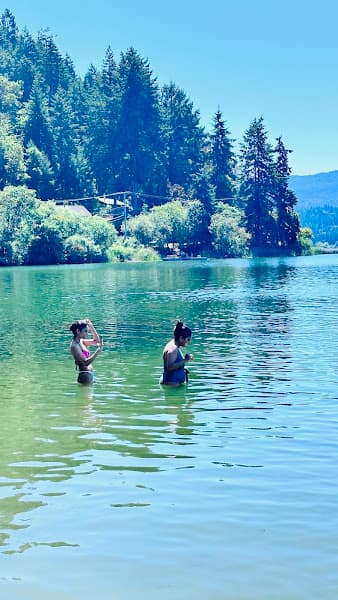 St. Mary Lake Beach
