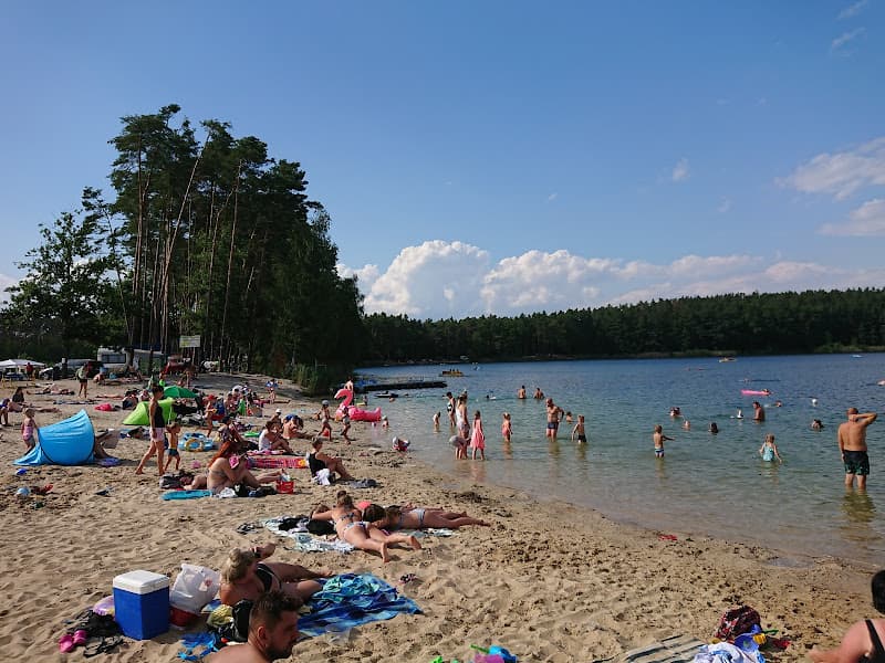 Plaża Srebrne Jezioro