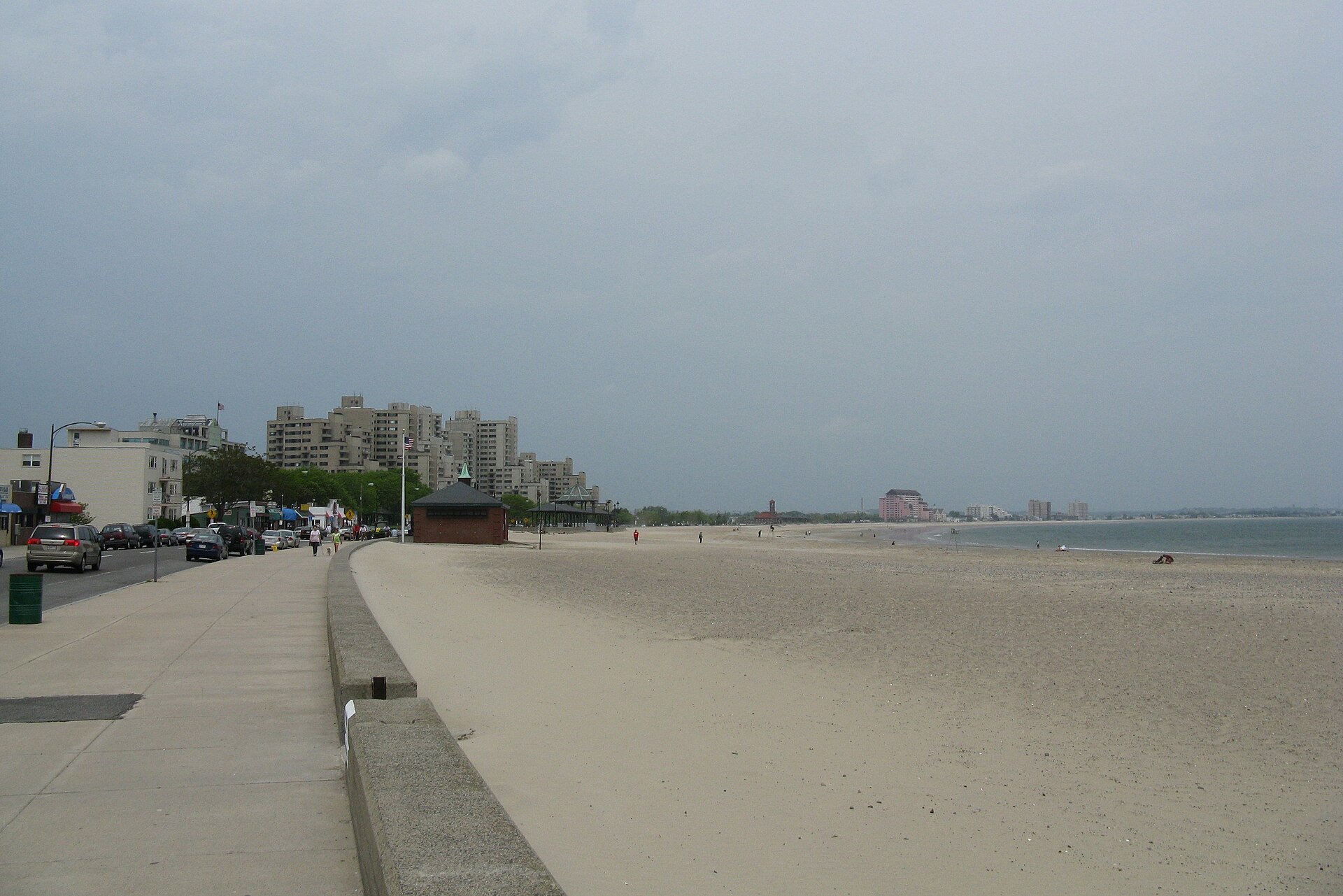 New England beach near Boston