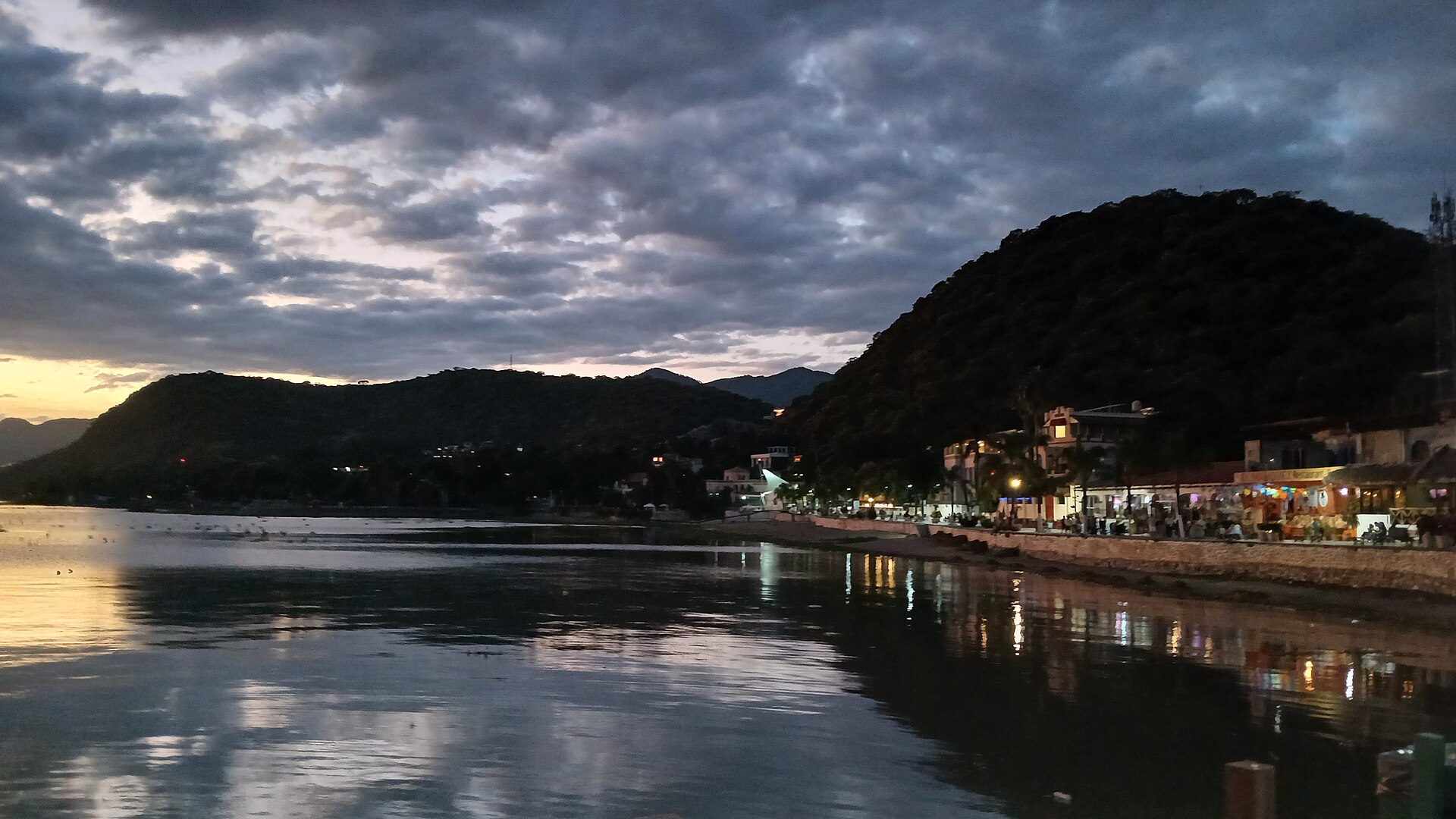 Lake Chapala water near Guadalajara
